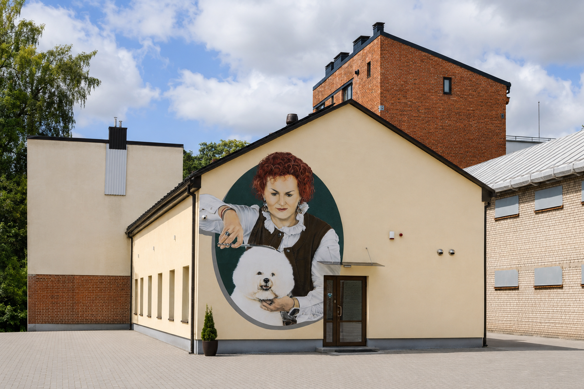 TAURO GROOMING ACADEMY mokymų erdvė